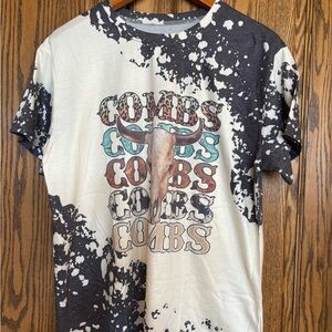 Combs Graphic T-Shirt in Black and White size medium brand new